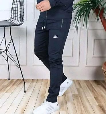 Headgear: Men's Sweatsuit Nike, color - Black — 2