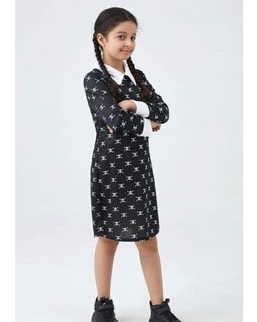 kimono haljina: Nov model Wednesday Adams haljinica od 3 do 14 godina po ceni od 2950 — 3