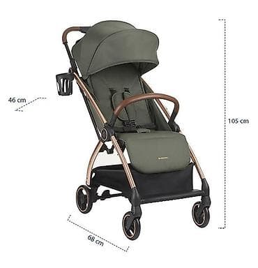 brushalter za dojenje: Kolica autofolding JOY Premium – army green (SKU: KKB3) Lagana i — 5