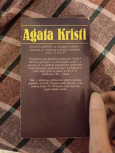 engelbert strauss beograd: Knjiga: Agata Kristi – “N ili M” (BIGZ izdanje) - Žanr — 2