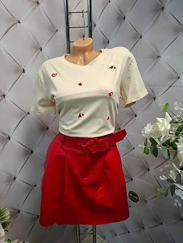 helly hansen majice: Ženska majica sa kratkim rukavima – motivi sitnih crvenih srca majca — 3