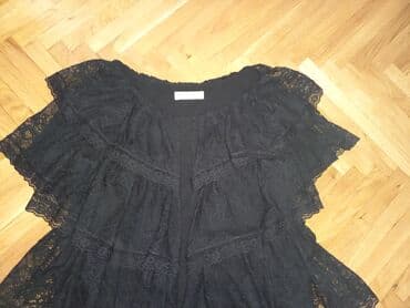 balasevic haljine svecane: L, color - Black, Evening, Short sleeves — 6