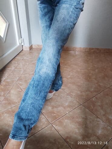 Women's Pants, Jeans, Shorts: Denim farmerke s/m — 3
