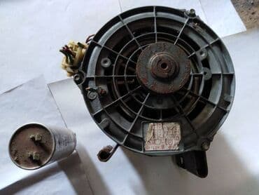 Ostalo: Elektromotor za veš mašinu sa slike,sa kondezatorom — 2