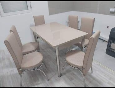 kompjuterski stolovi novi sad: Komplet sto i 6 stolica po akcijskoj ceni. 🔹Stolovi su izradjeni od — 11