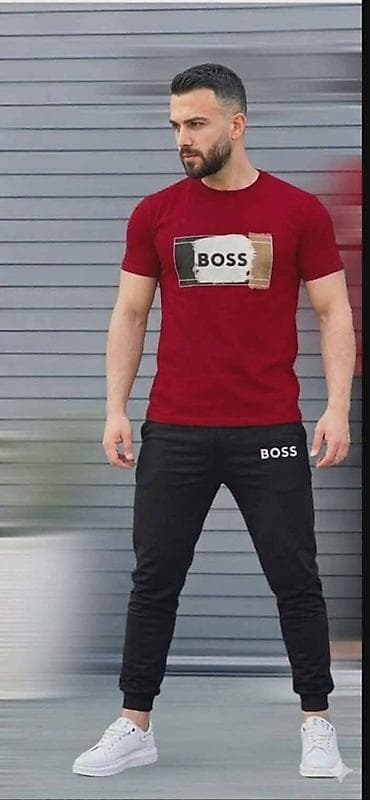 duboki donji ves: Trenerka Boss, bоја - Crvena — 1