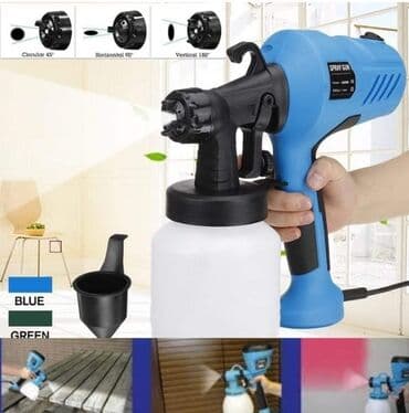 pistolj za dvokomponentni lepak: 🔷️Električni pištolj za farbanje- 4500 din din🔷️ 🔵Pištolj omogućuje — 1