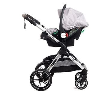 lalafo kolica za bebe: BBO Dory set 3u1 kolica za bebe – Grey (SKU: X1SGREY-80) Kompletno — 4