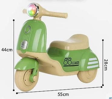 sto i klupe: Dečiji guralica-skuterić sa svetlećim farom - Dizajn inspirisan — 4