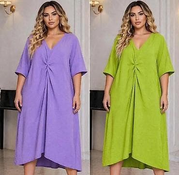 Dresses: Elegantna ženska maxi haljina sa plisiranim detaljima - Model: duga — 6