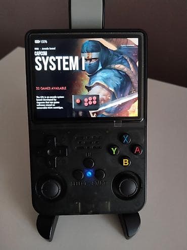 igrice za ps1: Retro Konzola R36S / +2100 igrica / 64GB kartica Ekran: 3.5" IPS LCD — 7