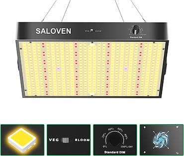 dormeo za decu: SALOVEN LED grow svetlo za biljke – puna spektralna rasveta sa — 1