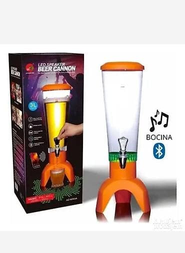 LED Beer točilica za piće sa Bluetooth zvučnikom - Zapremina: 3 litra na lalafo.rs LED Beer točilica za piće sa Bluetooth zvučnikom - Zapremina: 3 litra