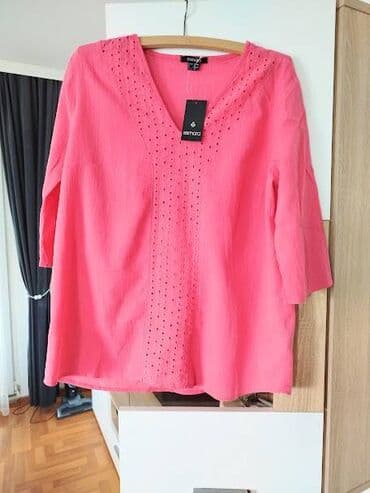 grubin 40: L (EU 40), Cotton, Single-colored, color - Pink — 1