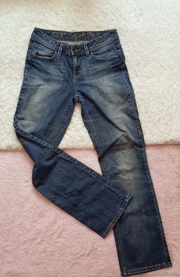 Women's Pants, Jeans, Shorts: Esprit Casual Denim farmerke – klasični tamno-plavi džins - Brend — 2