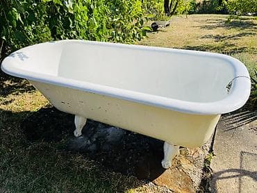Retro tučana kada sa nogicama stilska visina 58 cm širina 77 cm na lalafo.rs Retro tučana kada sa nogicama stilska visina 58 cm širina 77 cm