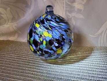kugla luster: Murano deko kugla Macchia rucni rad tehnika 1960g+. Nova dekorativna — 7