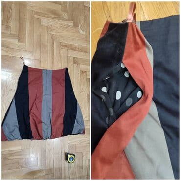 asimetrične tunike: L, Mini, bоја - Crna — 3