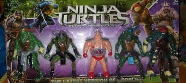 Nindza kornjace i krang novo set od 5 figura akcija cene nisu fiksne — 8