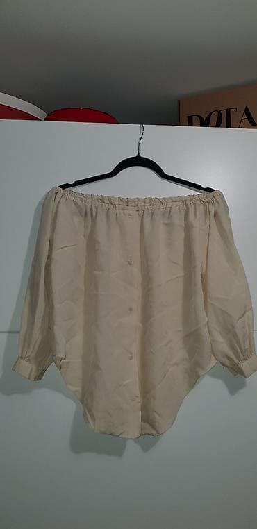 springfield bluza: Košulja gola ramena na dugmice,spuštena ramena sa elastičnom gumom oko — 1