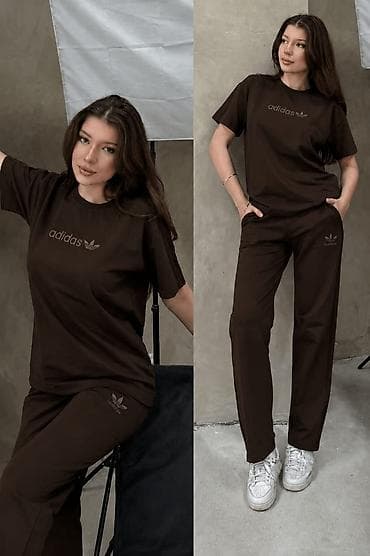 donji deo pidzame: Adidas komplet majica i donji deo trenerke NOVO Novo Pamuk Veličine m — 3