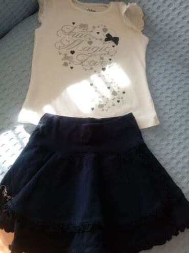 h m haljine za devojcice srbija: Set: T-shirt, Skirt, 104-110 — 1