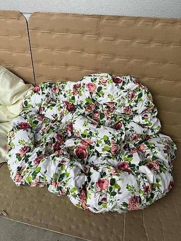 ormani za terasu: Velike podložne jastuke/ležaljke za sedenje i opuštanje - Mekani — 2