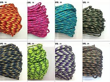 lampe za lovce: Parakorad Ljubicasta tamna Paracord 550 je Američki vojni padobranski — 9