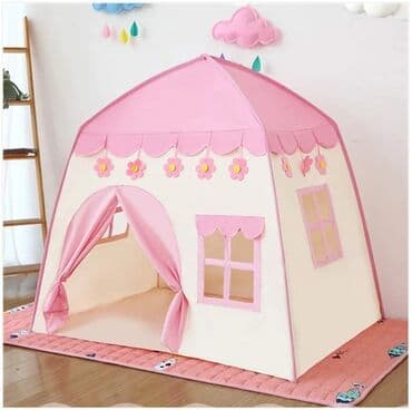 esprit kucne papuce: Prenosivi dečiji šator ZAMAK 2299 din Prenosiva zabavna igračka za — 2