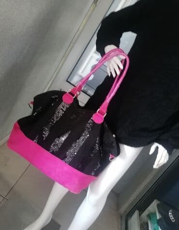c a torbe za plazu: Shoulder bag, Material: Canvas — 5