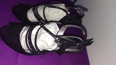 zara sandale platforma: Sandale, br 39, visina stikle 9 cm, gaziste 25 — 4