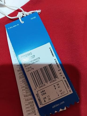 guess torbice cena: Ženska majica adidas CROP TOP - Kroj: kratka (crop), ravnog pada — 10