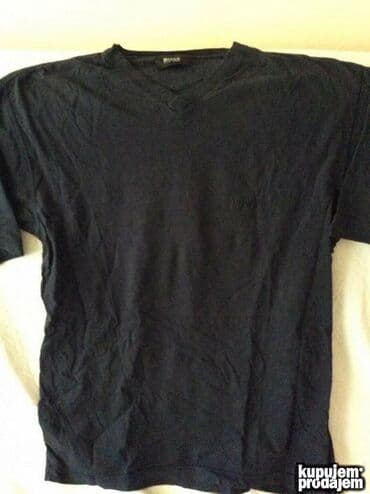 Socks & Underwear: Original Hugo Boss majica L 100% cotton Ramena 49cm, duzina 75cm — 4