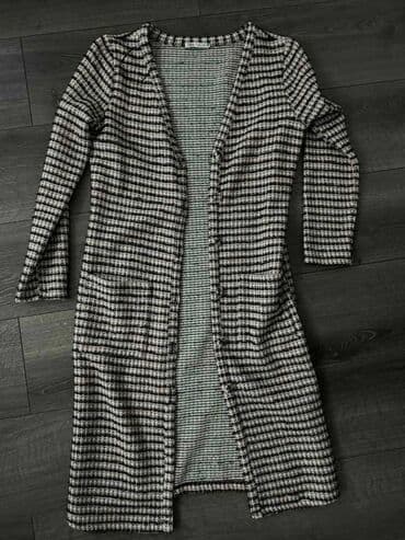zara cargo pantalone: S (EU 36), Na kopčanje, Karirani — 1