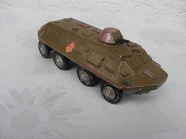 i robot sa prevodom: SSSR vojni transporter 15,5 cm,izgreban i zabrljan — 1
