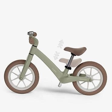 decije sediste za bicikl: KIKKA BOO Balance bike LANSER – army green Lanser je balans bicikl — 4