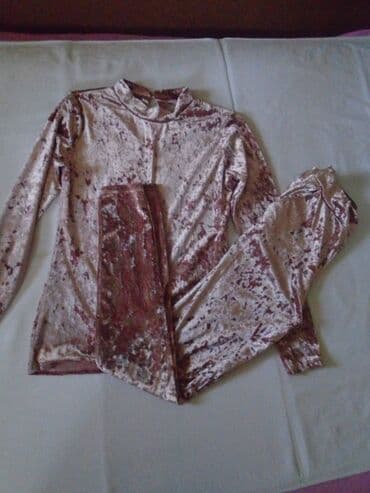 tek flis trenerka: S (EU 36), Single-colored — 2