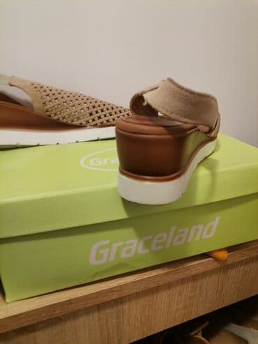 bež čizme od brušene kože: Sandals, 37 — 2