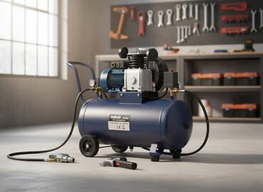 stihl motorne testere novi sad: Kompresor MAKUTE (NOVO) - KOMPRESOR MAKUTE 50 litara - Model: 5050BM — 1