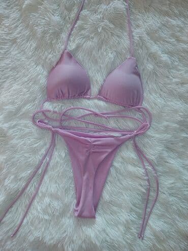 Sweatpants: XS, Polyester, Single-colored, color - Purple — 1