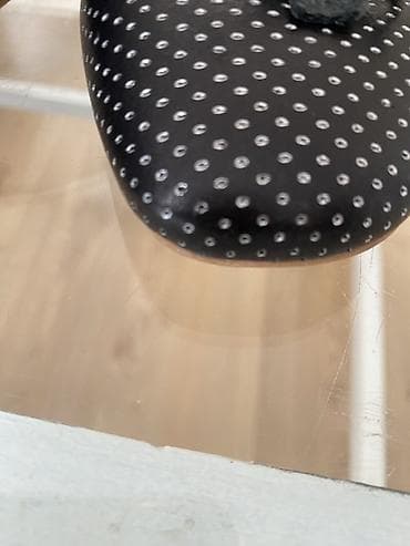 Baletanke: Balerine sa mašnicom – crne sa sitnim belim tačkicama - Model — 3