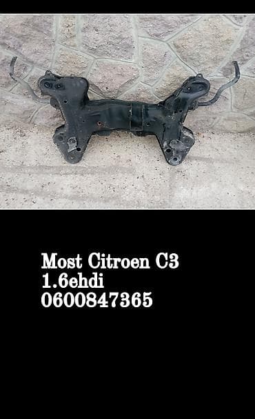 Prednji pomoćni ram (nosač/“most”) za Citroën C3 – kompatibilno sa