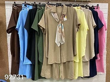 Men's Clothing: Komplet za žene – košulja + široke pantalone - Model: 92731 gs - — 3