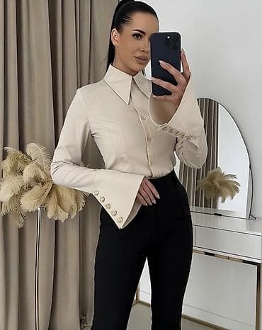 🔥Elegantna ženska košulja sa naglašenim manžetnama
✅2300 din na lalafo.rs 🔥Elegantna ženska košulja sa naglašenim manžetnama
✅2300 din