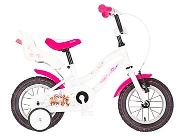 Bicikl kids Visitor Dog 12" – belo roze perla Opis: - Dečji bicikl za