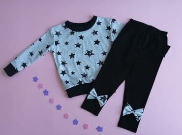 kombinezon za spavanje za decu: Komplet: Majica, Pantalone — 11