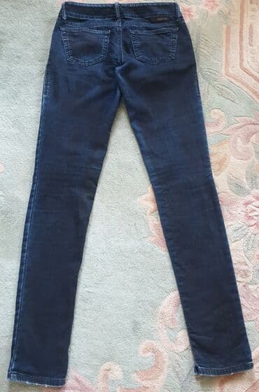 push up pantalone: DIESEL original farmerke uske stretch, teget boje, izgledaju kao da su — 16