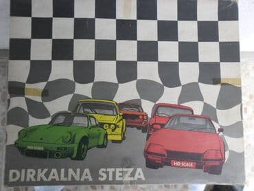 dexy co autici: Mehanotehnika Dirkalna steza, 1:87: 2 autića,2 upravljača,6 pravih,12 — 1