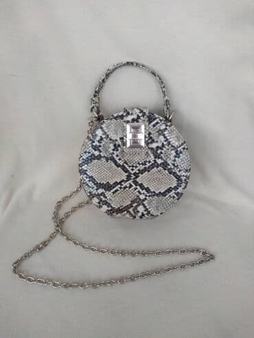 lidl lanene pantalone: Shoulder bag, Zara, Material: Faux leather — 1