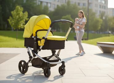 obuća za bebe: Kolica za bebe Mothercare Xpedior 2u1 - Modularni sistem: korpa za — 1
